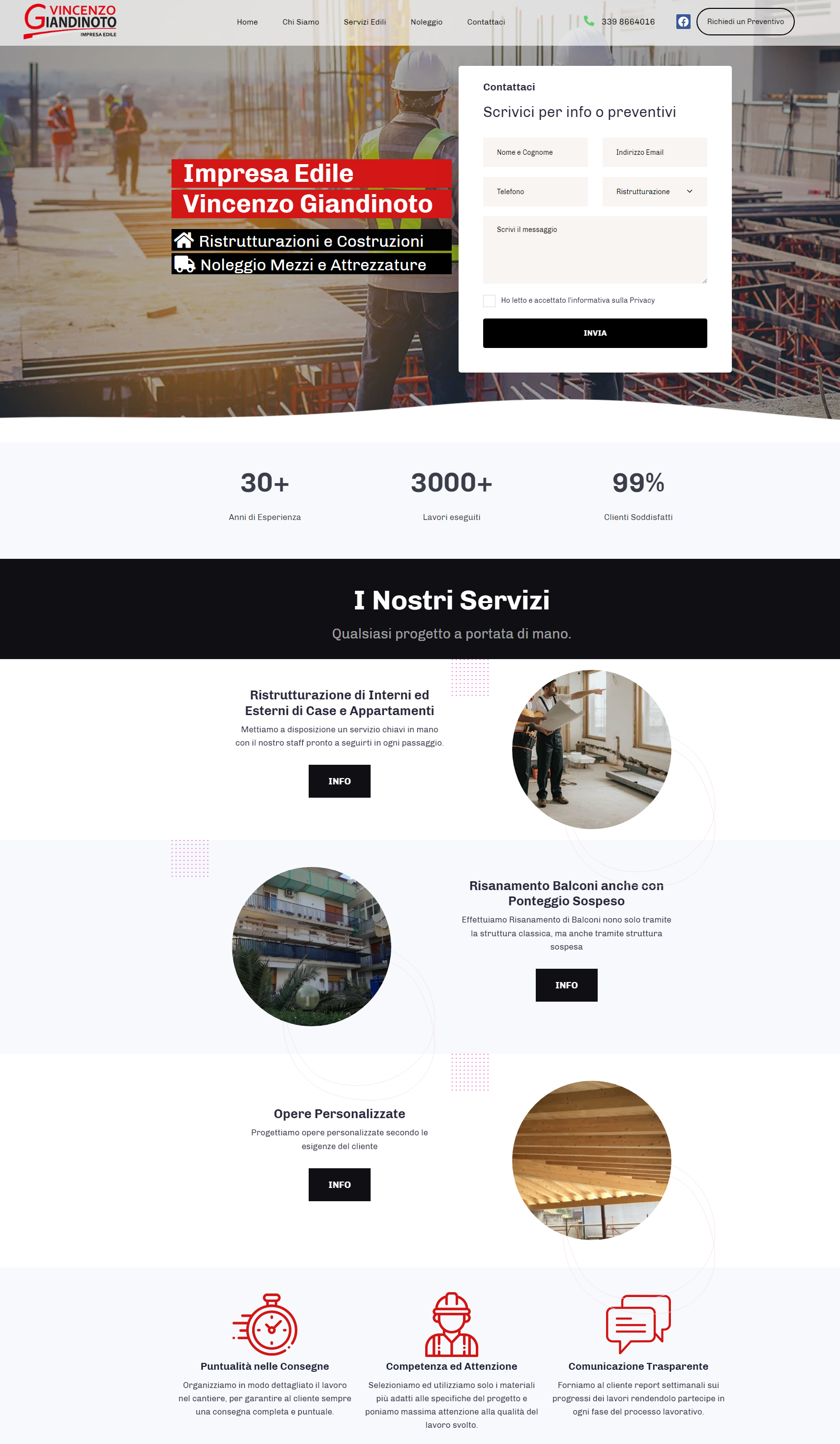 Screenshot di costruzionigiandinoto.it