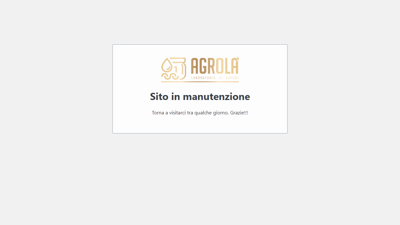 Screenshot di agrola.it